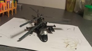 обзор на вертолёт к - 52(алигатор) от звезды.