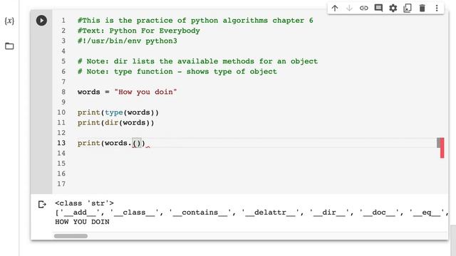 Python Practice 4: String Methods