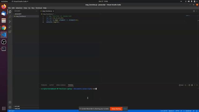 Javascript map() function