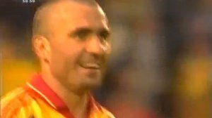 Gheorghe Hagi's red card against Italy - UEFA Euro 2000