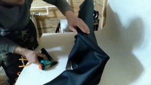 Перетяжка сиденья от квадроцикла