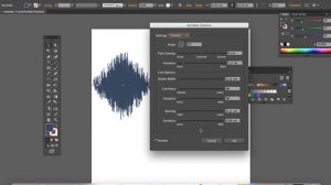 How to create an Ikat pattern in adobe illustrator