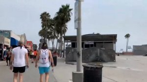 19 секунд прогулки по Venice Beach в Лос Анджелесе