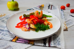 Супер витаминный салат для тех у кого режим!!!