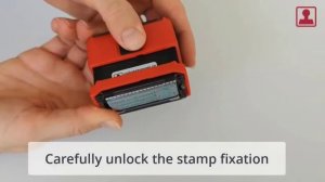 Trodat Printy - How to change the text plate of your stamp | CH