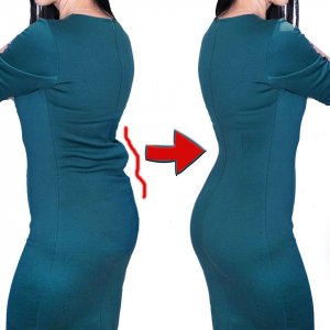 2 хитрости шитья, как легко и быстро исправить складки на платье!