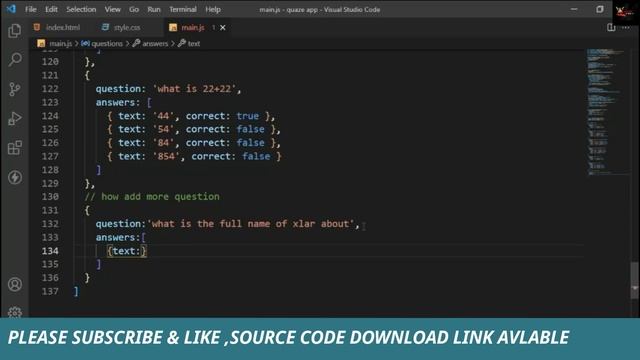 html css and javascript quiz website|| how to make a quiz website using html css and js || #quizapp