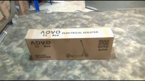 Распаковка электросамоката AOVA S3 New  Сборка с нуля из коробки