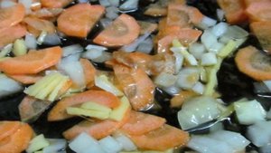 Курица с гречкой и грибами