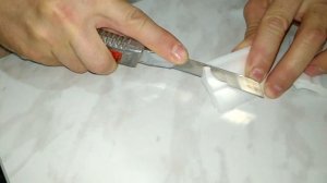 Как ровно и быстро сделать уголок потолочного плинтуса???!