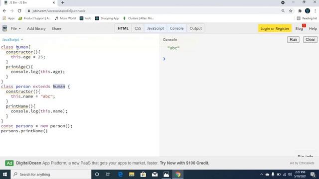 ES6 JavaScript Classes in telugu - 4 - ReactJs in telugu смотреть онлайн