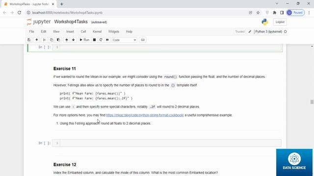 19 - Workshop 4 Tasks - Unsolved смотреть онлайн
