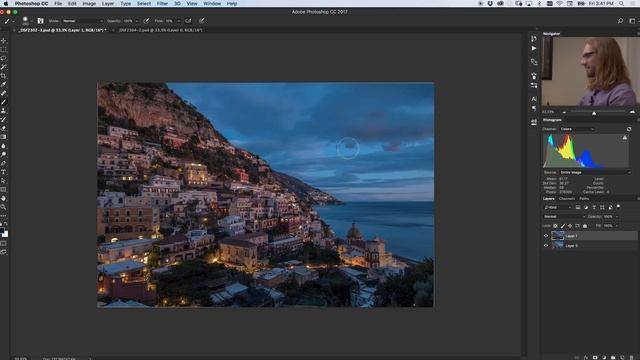 Lesson 02 - Italy - Positano Blue Hour