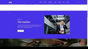 Joy Creative Agency and One page HTML5 And Sass Template        Sterl