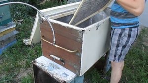 Перетопка воска  Паровая воскотопка  Выход воска