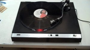SANSUI FR-D3 Direct Drive Turntable Demonstration 33.3 RPM