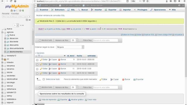 Mysql PHP My Admin Uso del CASE, WHEN, THEN, END смотреть онлайн