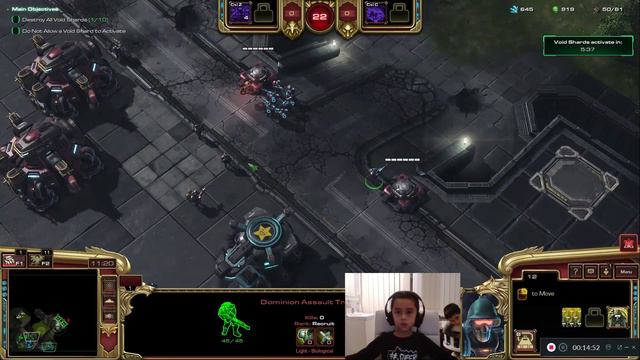 Starcraft II Arcturus Mengsk Coop - kooperativní hra česky смотреть онлайн