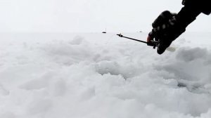 Зимняя рыбалка на Сурском море на леща и кто такие "огородники"!!!