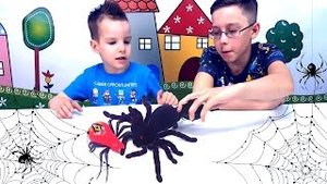 Видео с игрушками - Вторжение пауков! Игрушечные мультфильмы на русском языке 2020 года..mp4