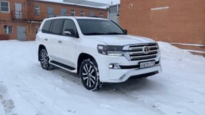 Рестайлинг Ленд крузер 200 executive white из 2010 в 2018г. || Carpoint Studio