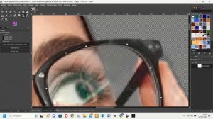 CÓMO CAMBIAR EL TONO DE UNAS GAFAS EN GIMP | Rutas, degradado