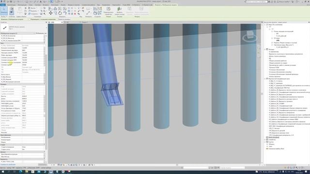Проектирование металлоконструкций в Autodesk Revit на примере шпунтового ограждения. Технология BIM