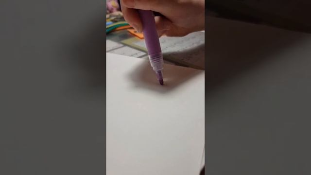 Фломастеры на которые надо нажимать