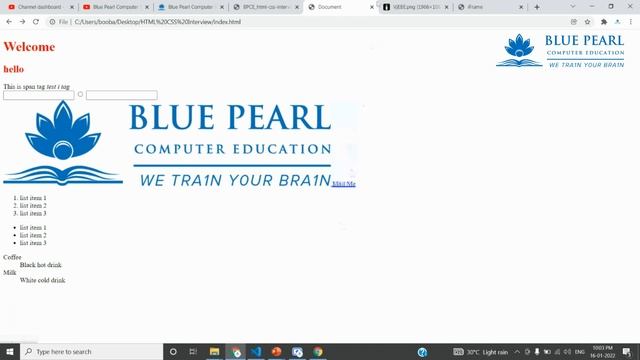How do you create text on a webpage that allows you to send an email when clicked? #HTML #Tutorials
