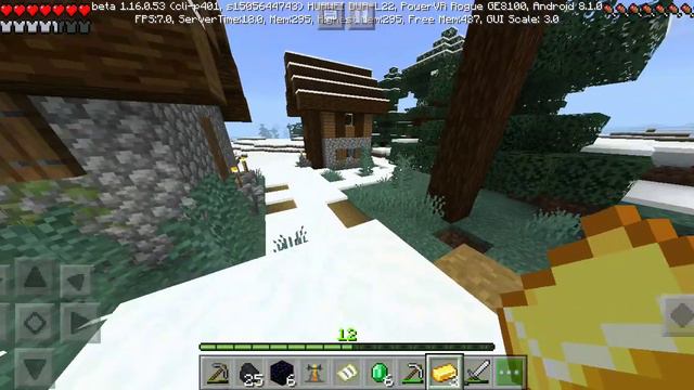 Играю в майнкрафт обычное выживание исследование деревни, скрафтить стол чародея смотреть онлайн