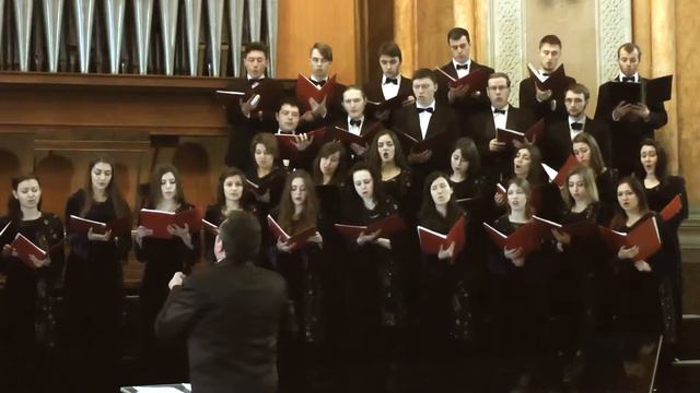 К. Шведов Тебе поем - Хор ХГАК смотреть онлайн