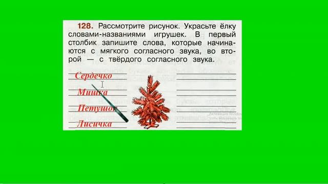 Упражнение 128. Русский язык 2 класс рабочая тетрадь 1 часть. Канакина смотреть онлайн