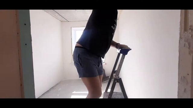оклеивание стен стекловолокном (часть2)