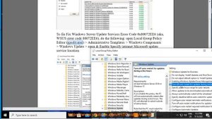 Fix Windows Server Update Services Error Code 0x80072EE6