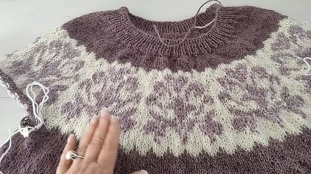 ВЯЗАЛЬНЫЙ ВЛОГ 5/23☃️❄️/?Готовые работы/ Продвижение процессов, новые идеи/ Посидим повяжем