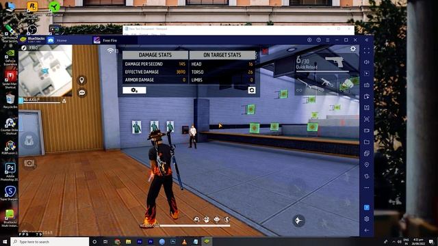 How to find your BEST sensitivity in free fire | Bluestacks free fire setting
