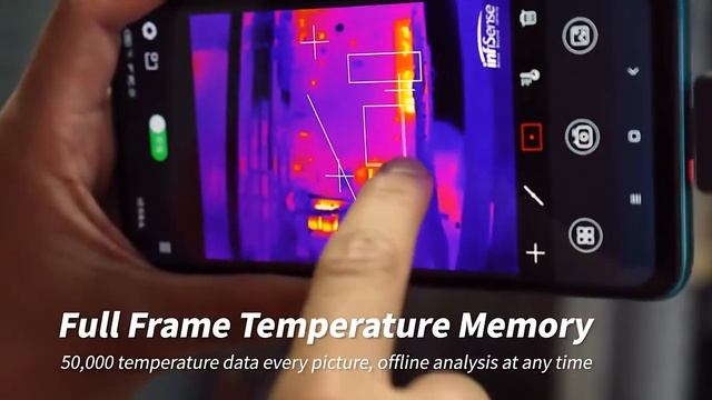 Thermal Camera Night Vision for Phones Android Type C Interface смотреть онлайн