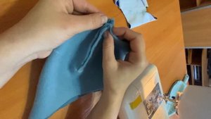 Как сшить детскую шапочку на завязках с 6ю клиньями