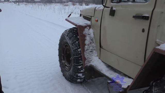 Самодельный дизельный вездеход с двумя коробками. Очень надежный и простой, для любого бездорожья