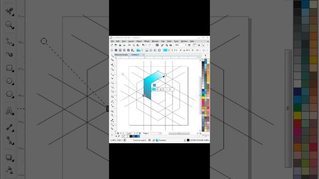 New Logo Design |Logo Design |Line Hexagon Logo Design |Zohaib Graphics #coreldraw#logodesign#corel смотреть онлайн