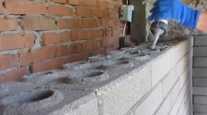 02 Лего кирпич, подготовка, кладка