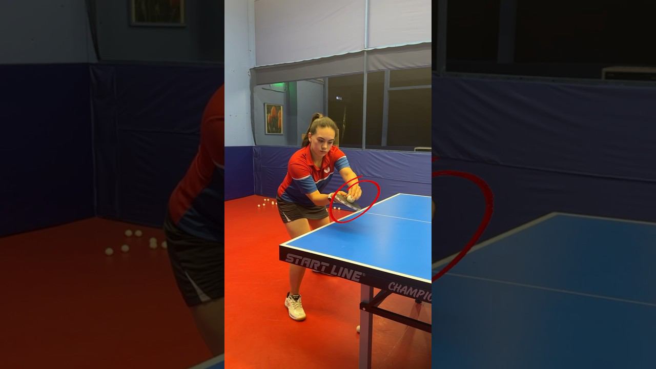 Почему ВЫСОКО взлетает СРЕЗКА? #tabletennis #pingpong #toltold achev d смотреть онлайн