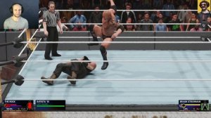 Обзор игры►WWE 2K19►The Rock vs Braun Strowman