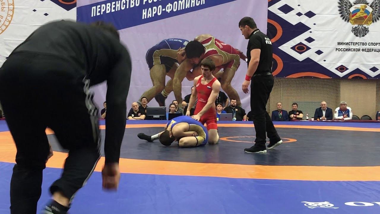 Харчилава Данил (Калининград) Vs Ханиев Магомедтагир (Дагестан) - Финал 60кг. Россия 2020г. 2период
