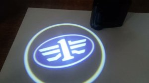 Безпроводная подсветка  дверей на FAW