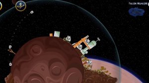 Angry Birds Star Wars HD Tatooine Level 1-26 Millennium Falcon