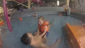 Семейный поход в аквапарк (Псков)