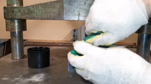 Инструмент для ручной вырубки металла. Tool for manual metal cutting