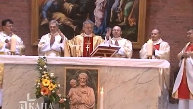 Освящение места строительства Епарх. центра