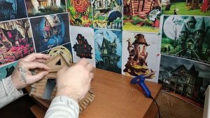 Как сделать избушку Бабы Яги.1 часть